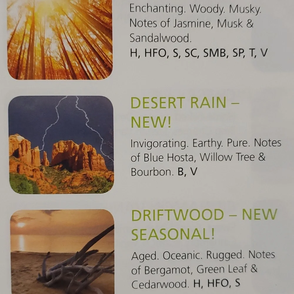 DESERT RAIN Medium 16 oz/2 wick‎ Bella Gold Canyon candle